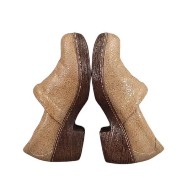 Born Concept Shoes Women 8.5 Clogs Peggy Pebble Boc Slip On Brown Classic Casual - Picture 4 of 13